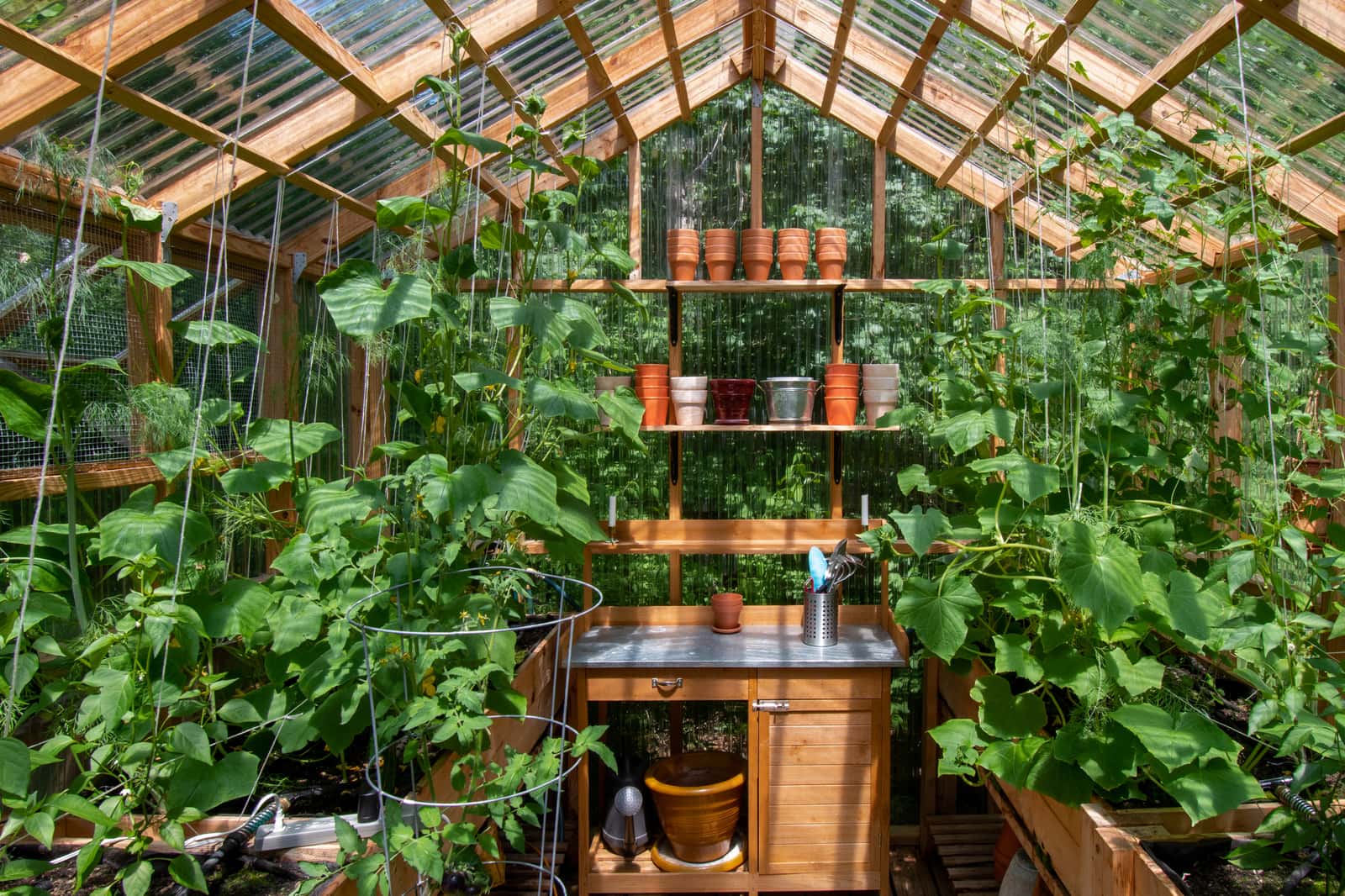 Underground Earth-Sheltered Greenhouse - Leawood, KS